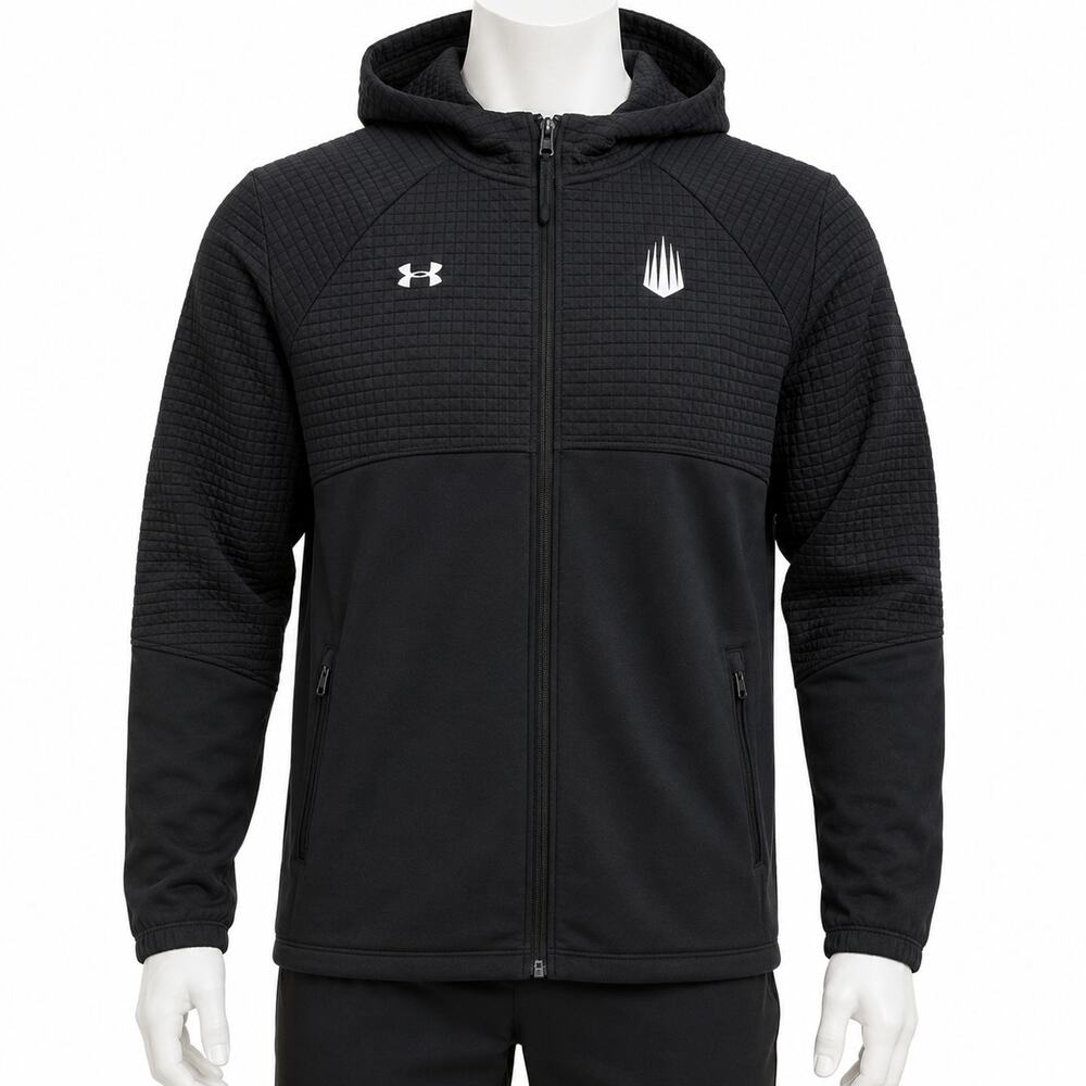 Under Armour IMG Academy Full Zip Hoodie Men's Small Black Jacket